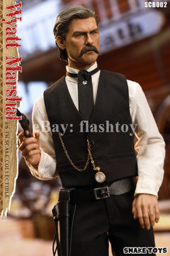 Presale SNAKE TOYS SCB02 1/6 TOMBSTONE Wyatt Marshal 12" Action Figure Model Toy