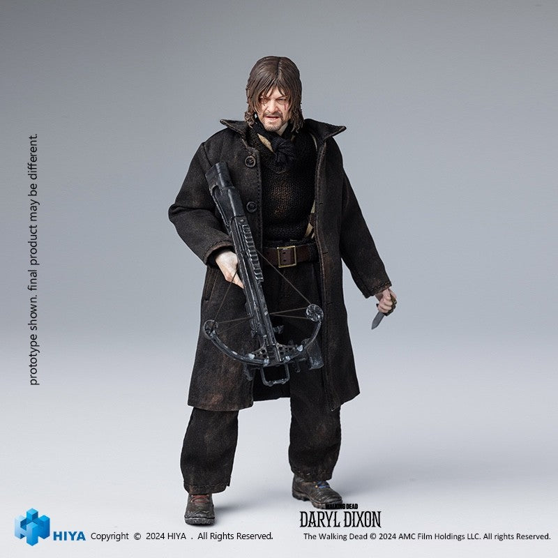 HIYA ESW0310 1/12 The Walking Dead Daryl Dixon Collectible Action Figure Model