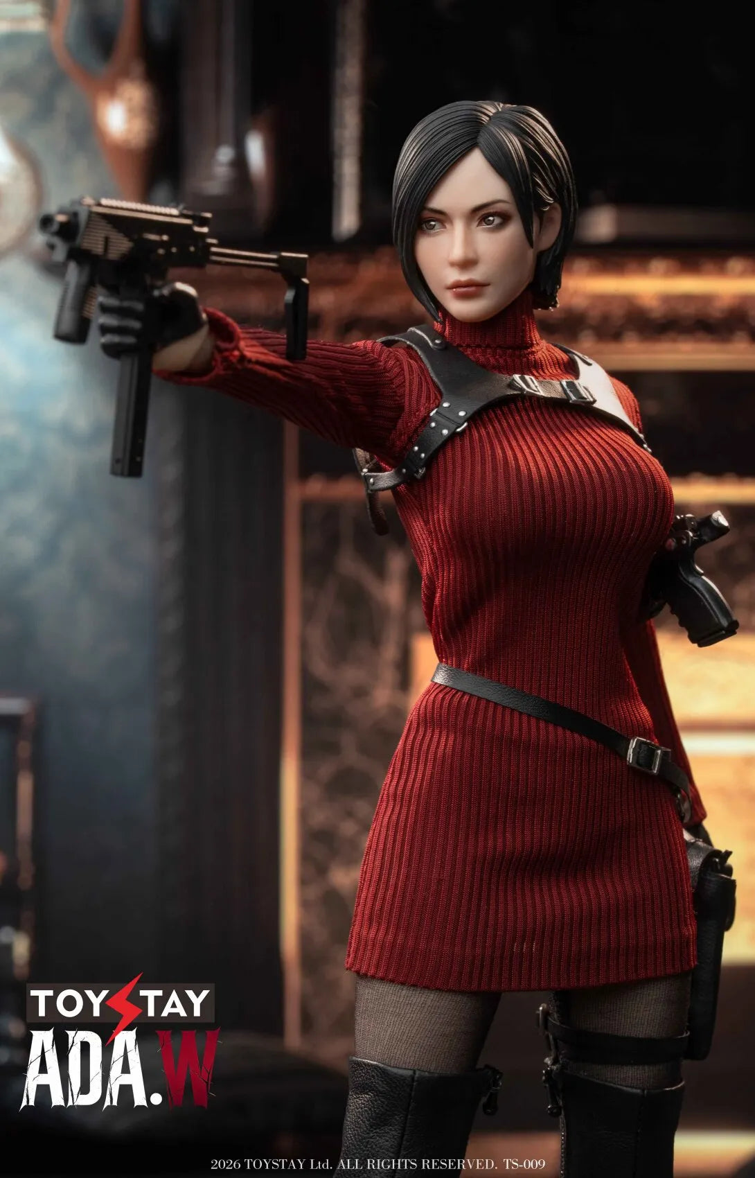 Presale TOYSTAY TS009 1/6 Resident Zombie Evil Crisis Ada Female Action Figure