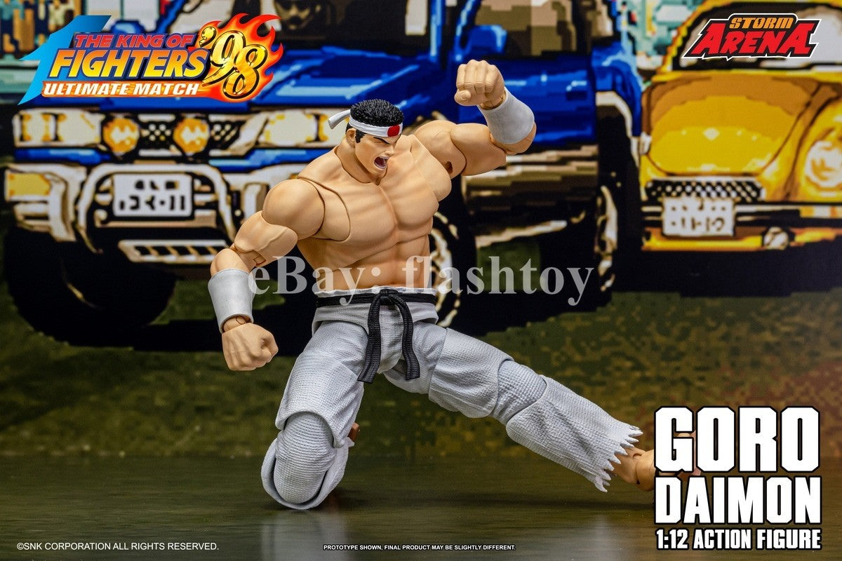 Presale STORM ARENA KFSA02 1/12 The King Of Fighters Goro Daimon Action Figure