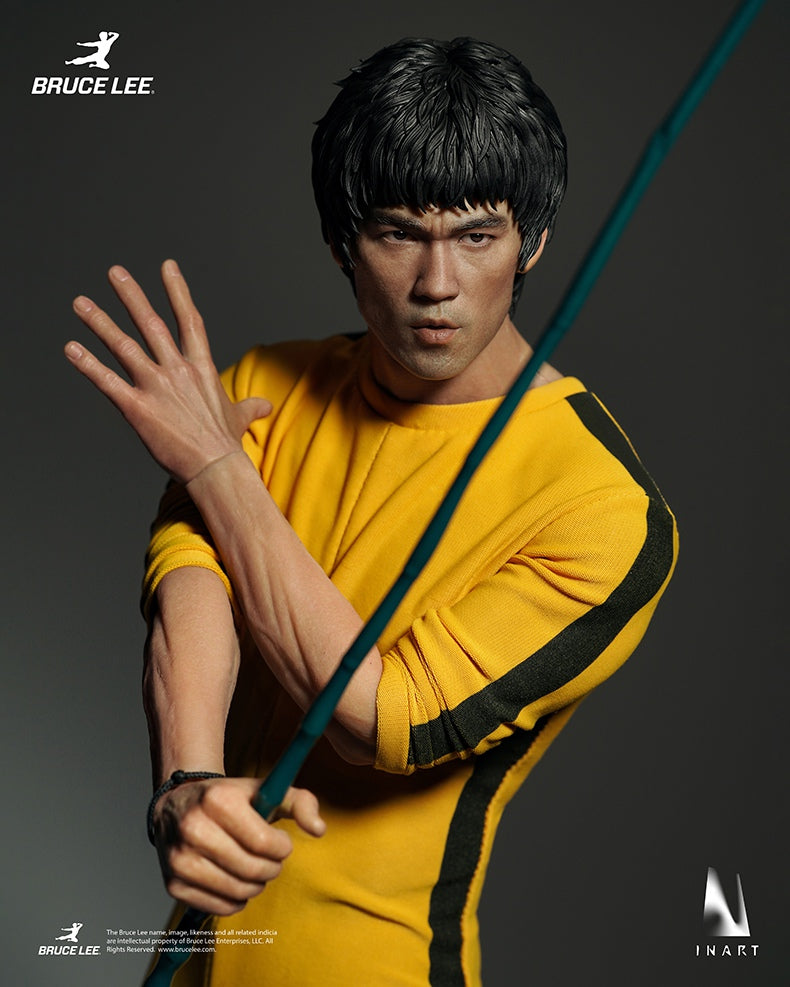 Presale INART Gy A043 1/6 Bruce Lee Collectible Action Figure Toy Yellow Outfit Set