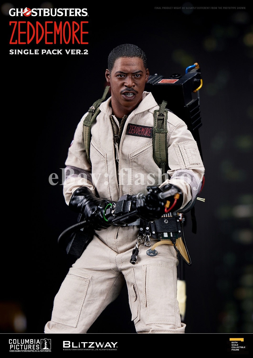 Presale BLITZWAY BW-UMS-12404 1/6 Ghostbusters Winston Zeddemore Action Figure