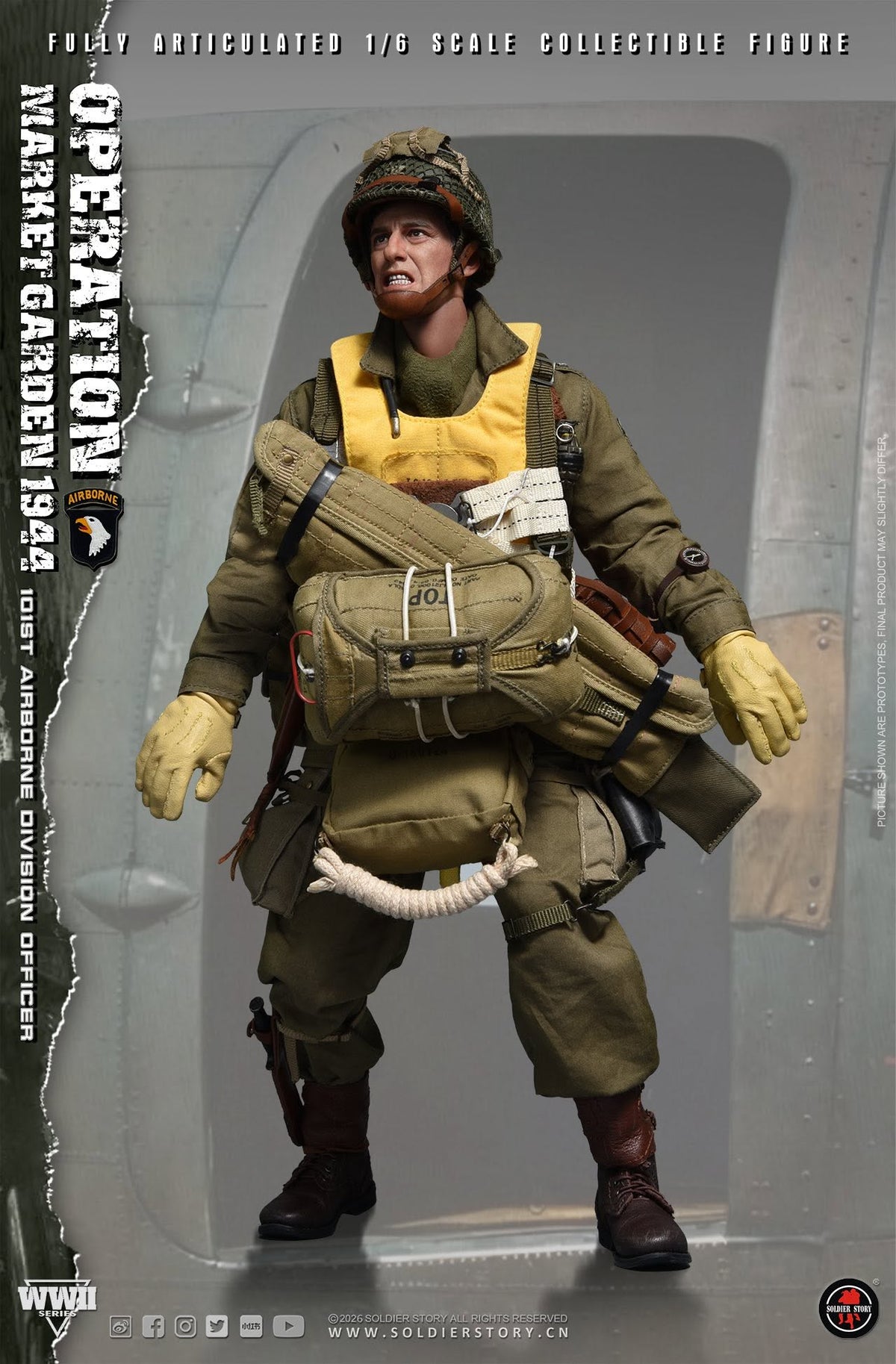 Presale SoldierStory SS145 1/6 Operation Market Garden Officer Action Figure Toy