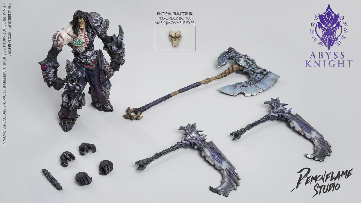 Presale PEMCVFLAME STUDIO AD-007 1/12 Darksider Abyss Knight Action Figure Model