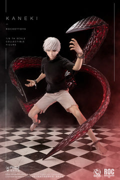 Presale RocketToys ROC-024 1/6 Tokyo Ghoul Kaneki Ken Action Figure Awakened Ver