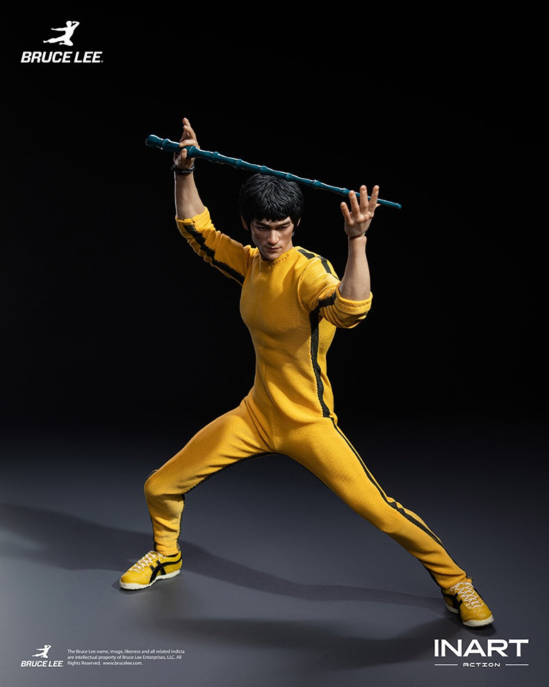 Presale INART Gy A036 1/12 Bruce Lee Collectible Action Figure Toy Yellow Outfit Set