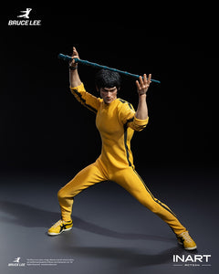 Presale INART Gy A036 1/12 Bruce Lee Collectible Action Figure Toy Yellow Outfit Set