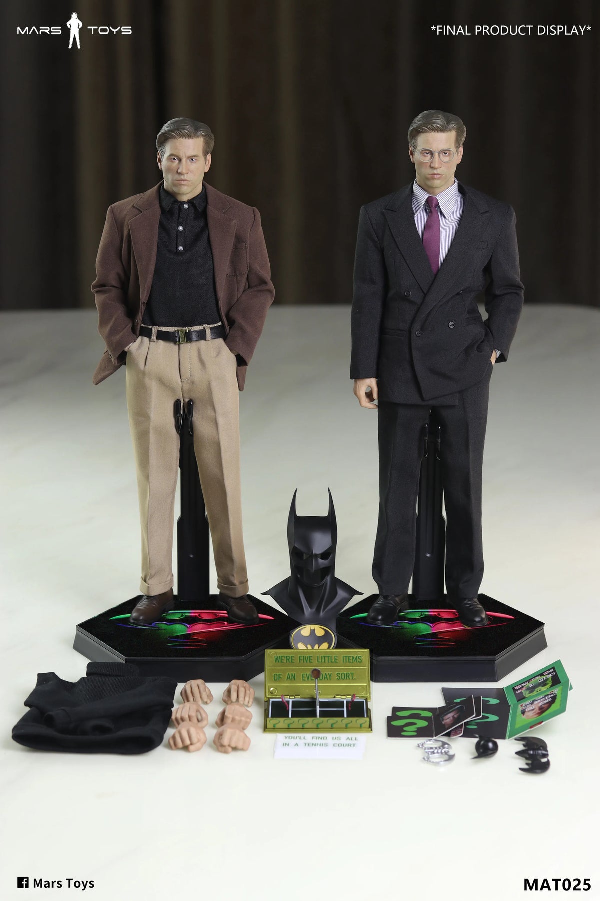Mars Toys MAT025 1/6 Bat Man Bruce The Forever Kilmer Collectible Action Figure