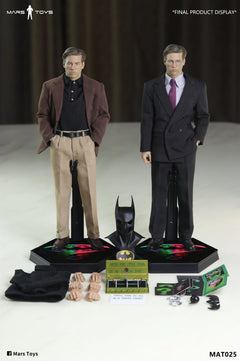 Mars Toys MAT025 1/6 Bat Man Bruce The Forever Kilmer Collectible Action Figure