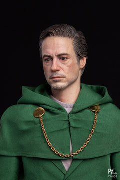 Presale PY STUDIO PY-003 1/6 Green Robed Masked Stranger Action Figure Model Toy