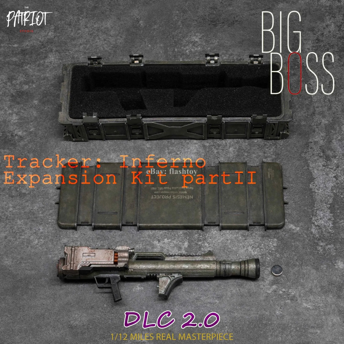 Presale Patriot Studio 1/12 DLC 2.0 Accessories for The Boss Nemesis Model Toy