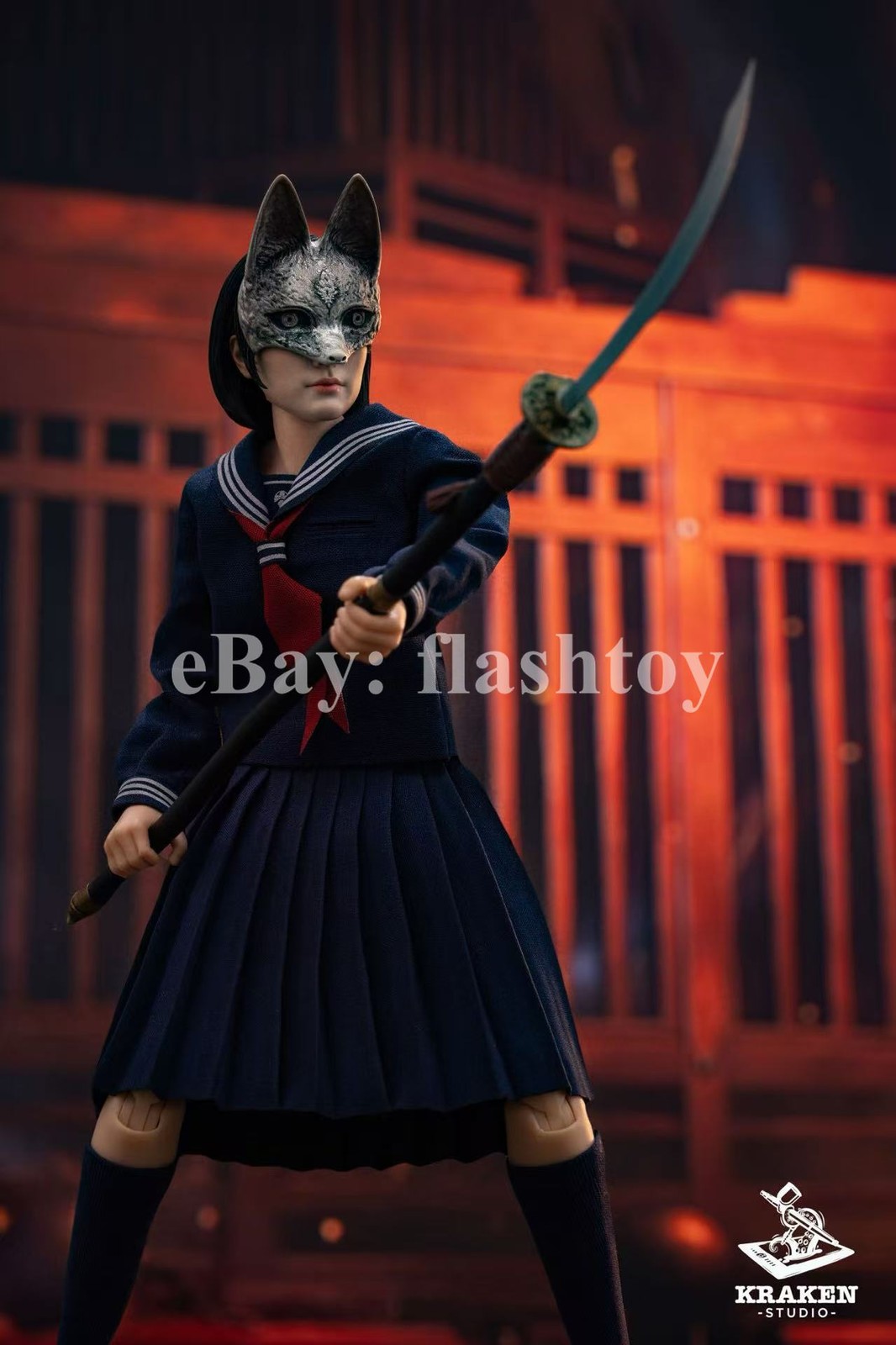 Presale Kraken Studio 1/12 Silent Village Shimizu Hinako Action Figure Model Toy