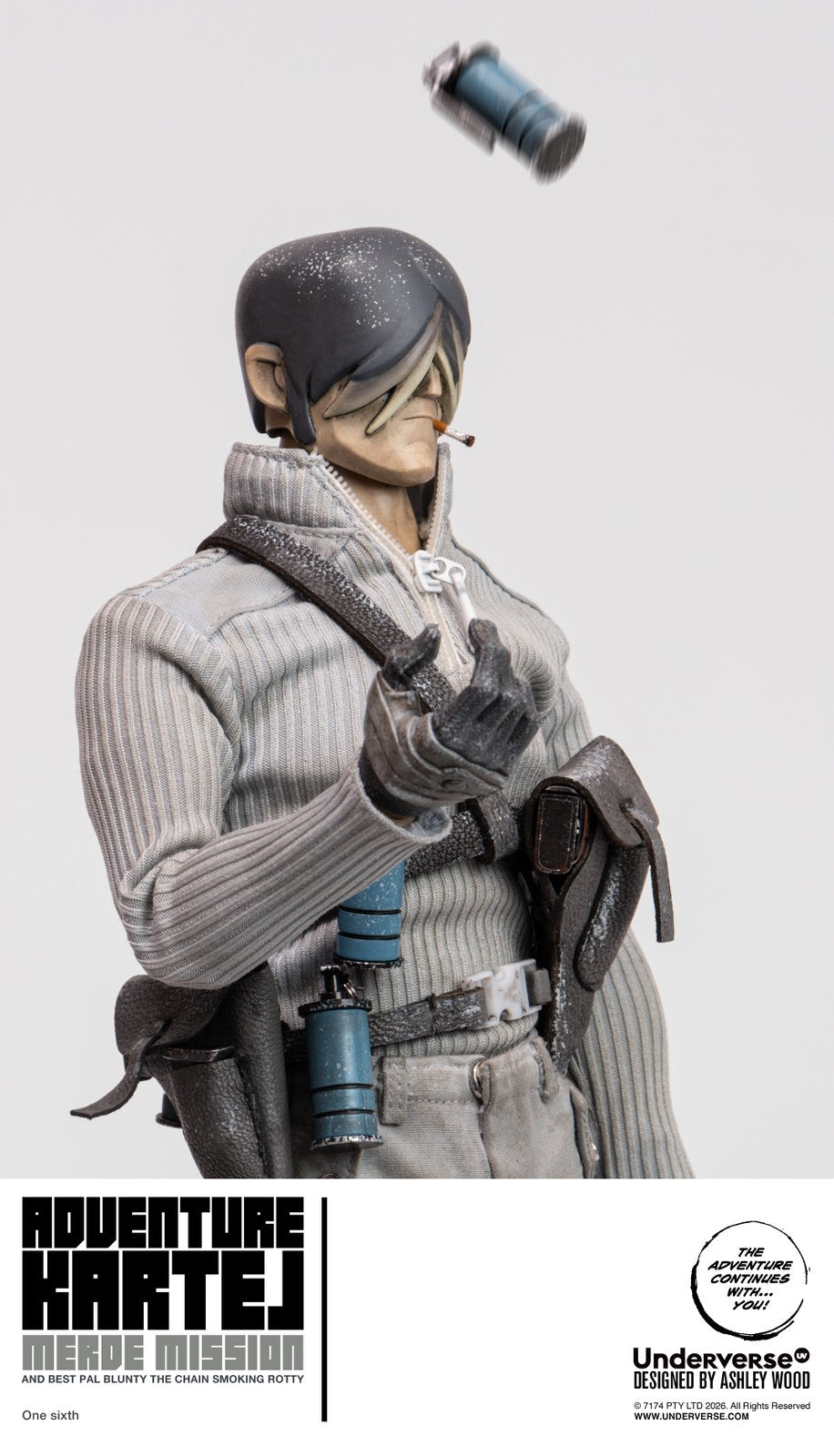 Presale Underverse UV20260402 1/6 Cold Bugger Adventure Merde & Blunter Figure