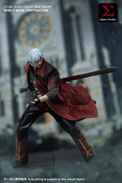 Presale Sigma DMC-1 1/12 The Devil Crimson Dante May Cry Action Figure Model Toy