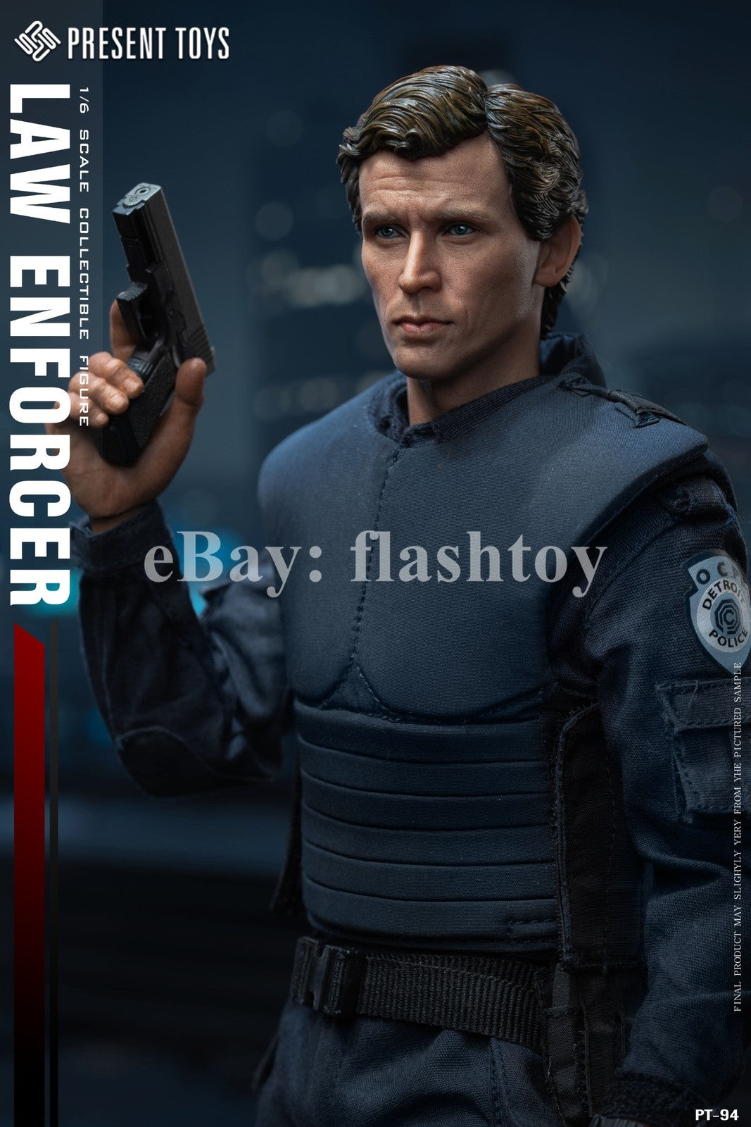 Presale PRESENT TOYS PT-sp94 1/6 Law Enforcer Police Officer Murphy Figure Toy