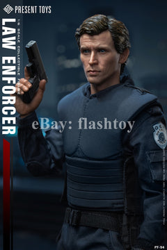 Presale PRESENT TOYS PT-sp94 1/6 Law Enforcer Police Officer Murphy Figure Toy