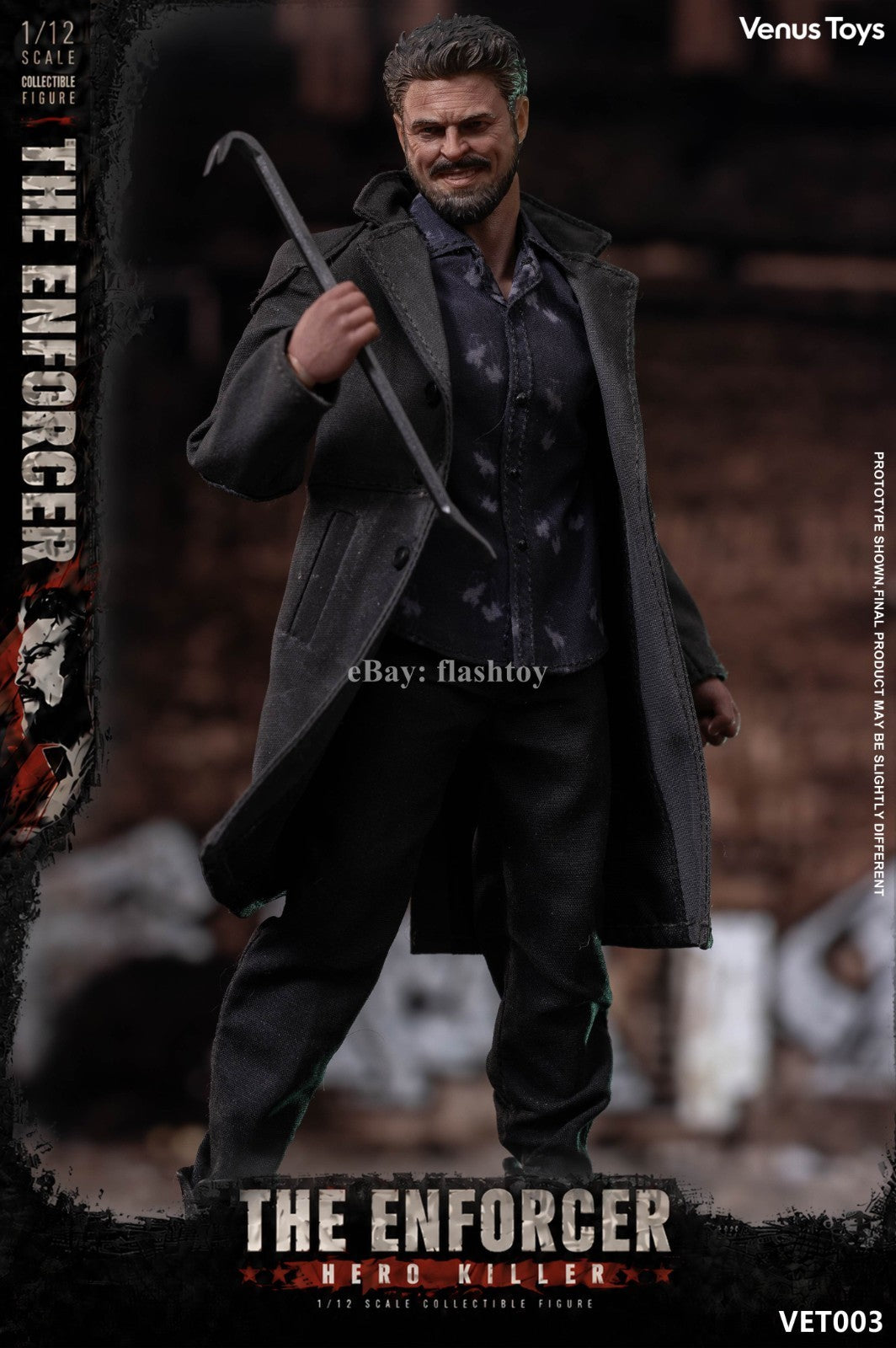 Presale Venus Toys VET003 1/12 The Enforcer Butcher Male Action Figure Model Toy