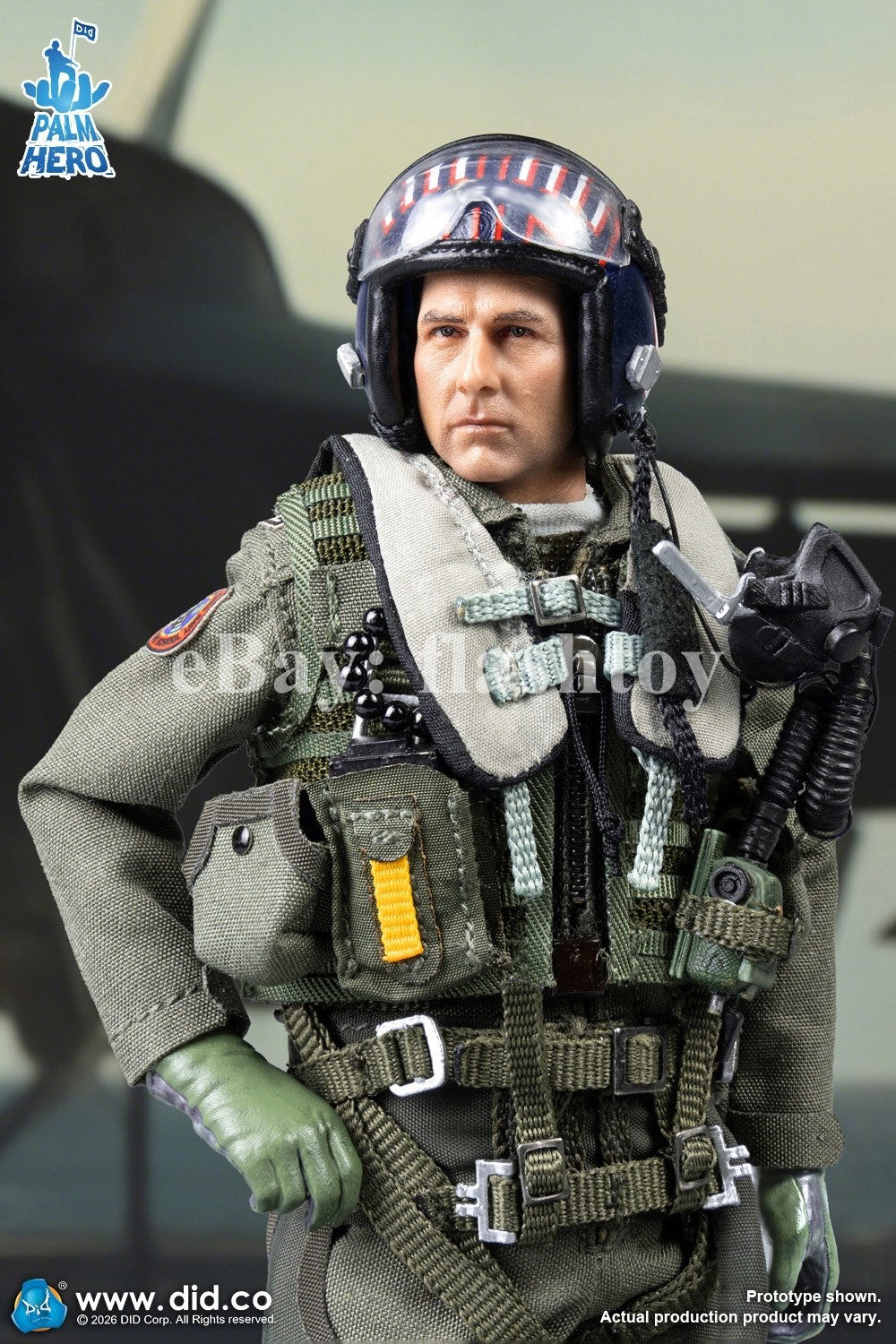 Presale DID XM80031 1/12 The US Navy Fighter Weapons School Instructor Pilot Toy