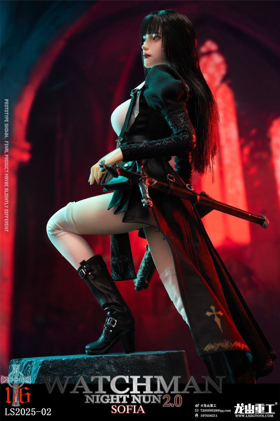 Longshan LS2025-02A 1/6 Redemption of the Night Sophia 2.0 Figure Deluxe Ver.