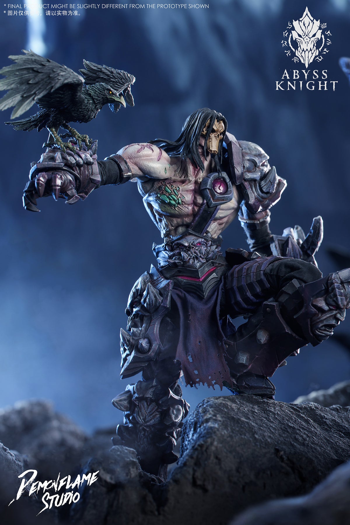 Presale PEMCVFLAME STUDIO AD-007 1/12 Darksider Abyss Knight Action Figure Model