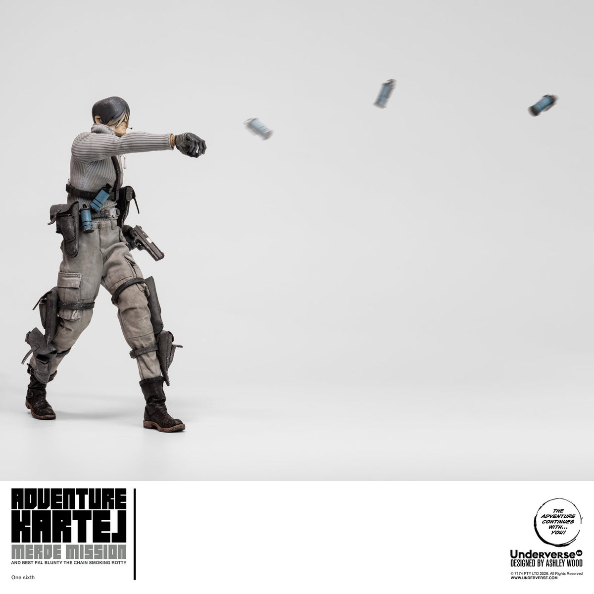 Presale Underverse UV20260402 1/6 Cold Bugger Adventure Merde & Blunter Figure