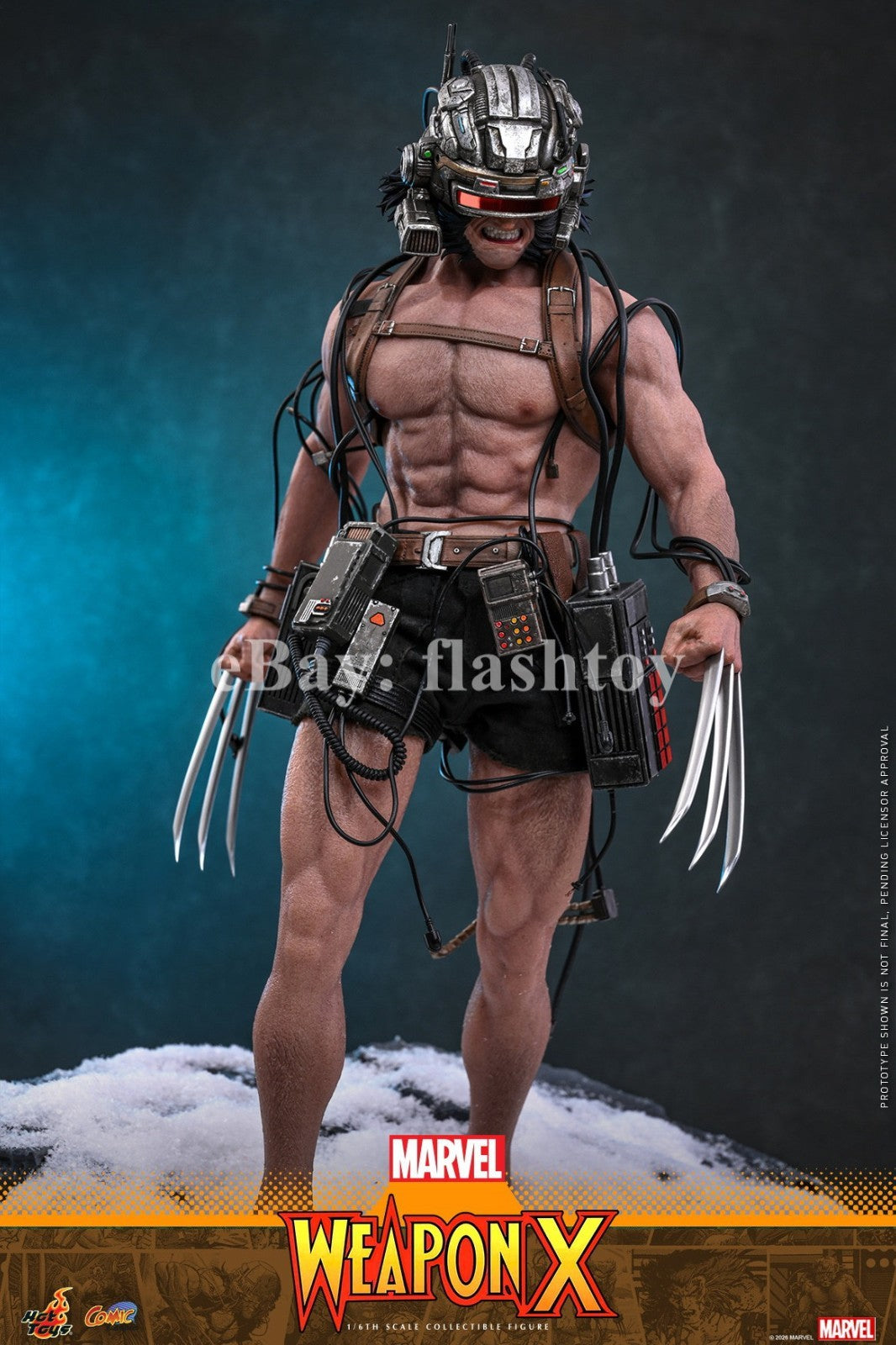 Presale Hot Toys CMS034 1/6 Marvel Comics Weapon X Logan Action Figure Model