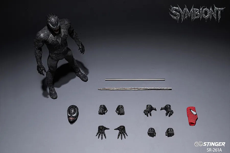 Vorverkauf Stinger SR-261A 1/12 Symbiont Venom Sammler-Actionfigur Modellspielzeug