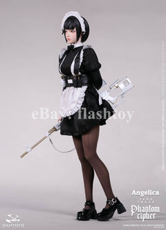 Presale DAMTOYS GLC01 1/6 Phantom Cipher Zero Trace  Angelica Action Figure Toy
