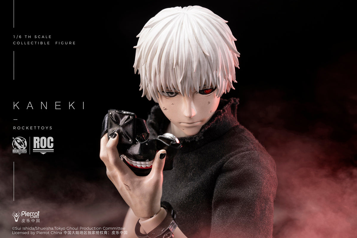 Presale RocketToys ROC-024 1/6 Tokyo Ghoul Kaneki Ken Action Figure Awakened Ver