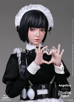 Presale DAMTOYS GLC01 1/6 Phantom Cipher Zero Trace  Angelica Action Figure Toy