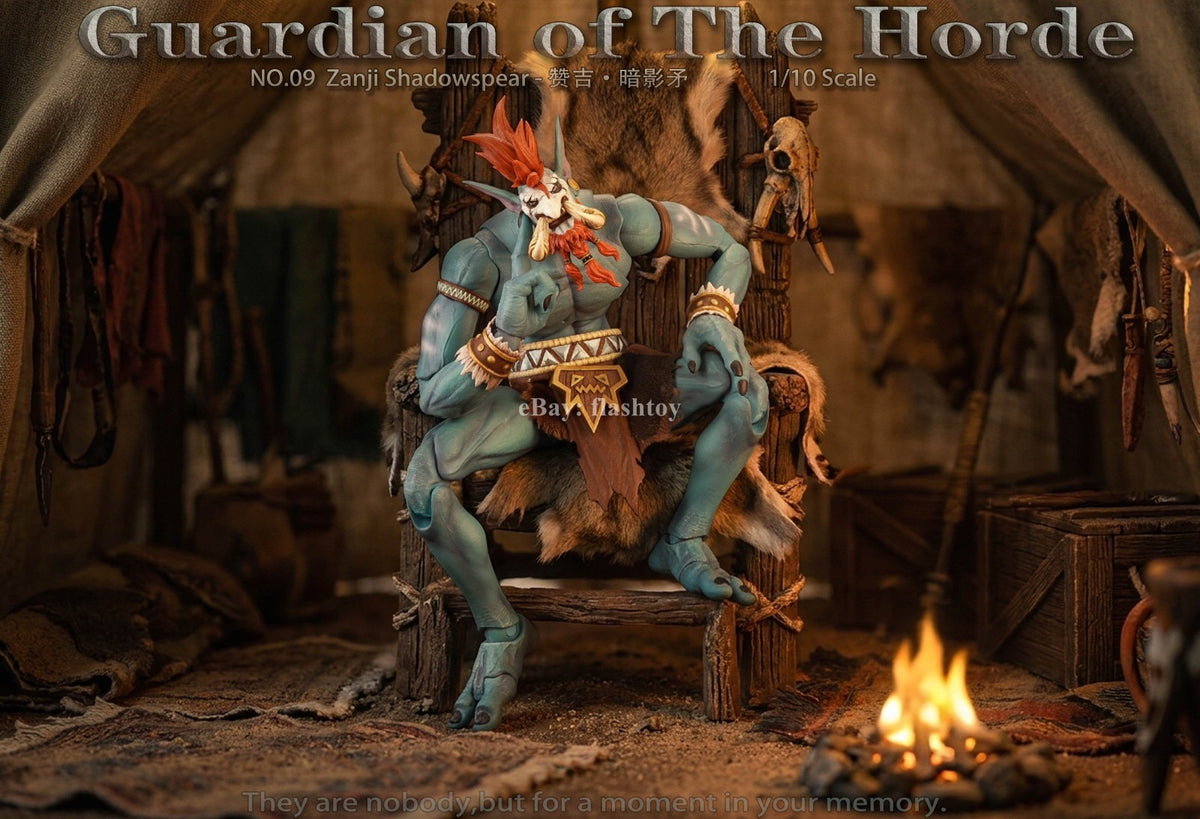 Presale GreyKnight No.09 1/10 Guardian of The Horde Zanji Shadowspear Figure Toy