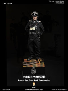 Facepoolfigure FP019B 1/6 Panzer Ace Tiger Tank Commander Wittmann Action Figure