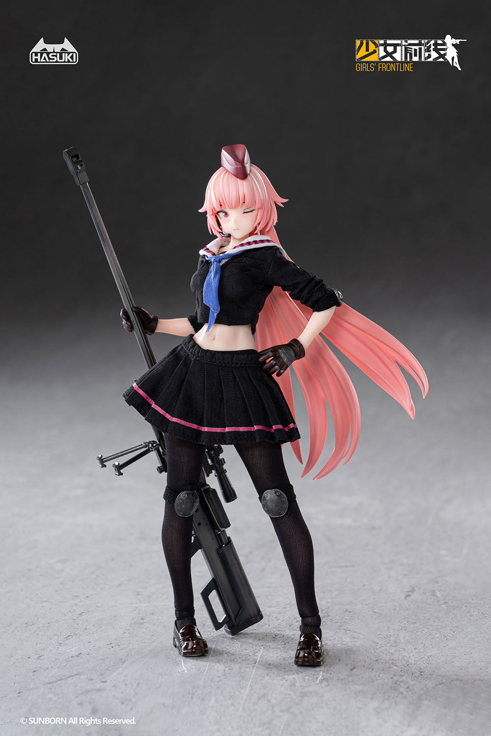 HASUKI PA011 1/12 Girl's Frontline NTW-20 Collectible Female Action Figure Model