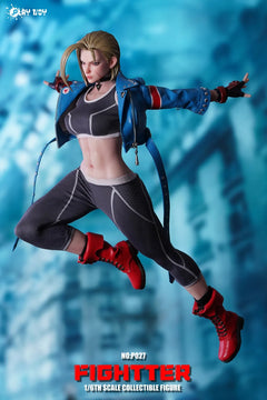 PLAY TOY P027 1/6 Street Girl the Fighter 6 Cammy Female Action Figure Model Toy