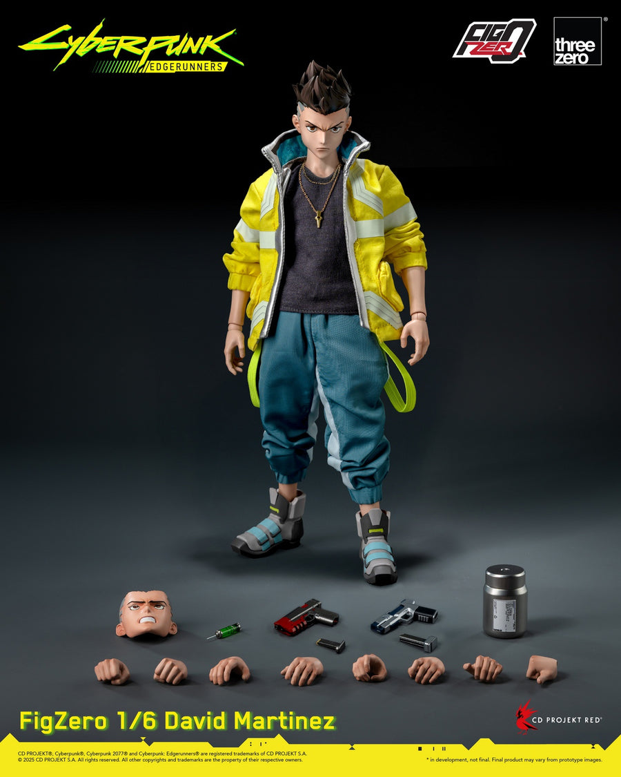 Threezero 3Z05990W0 1/6 Cyberpunk Edgerunners FigZero David Martinez Actionfigur