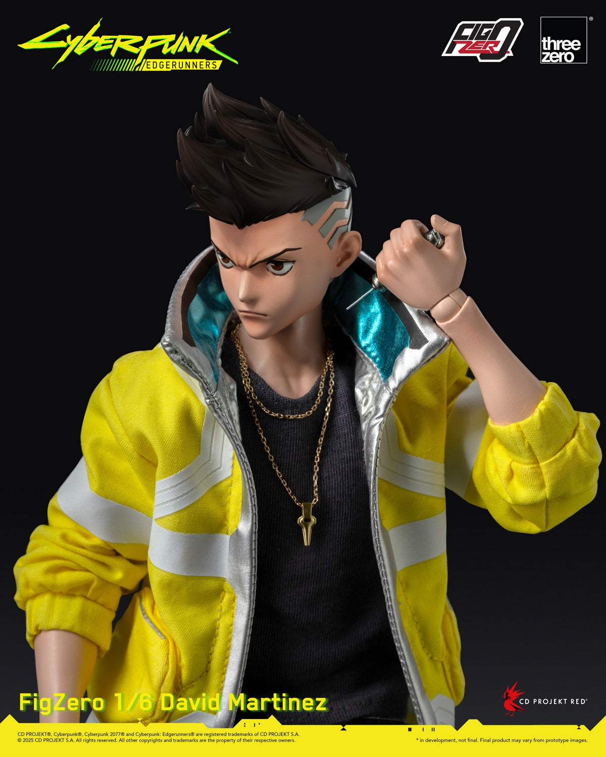 Threezero 3Z05990W0 1/6 Cyberpunk Edgerunners FigZero David Martinez Actionfigur