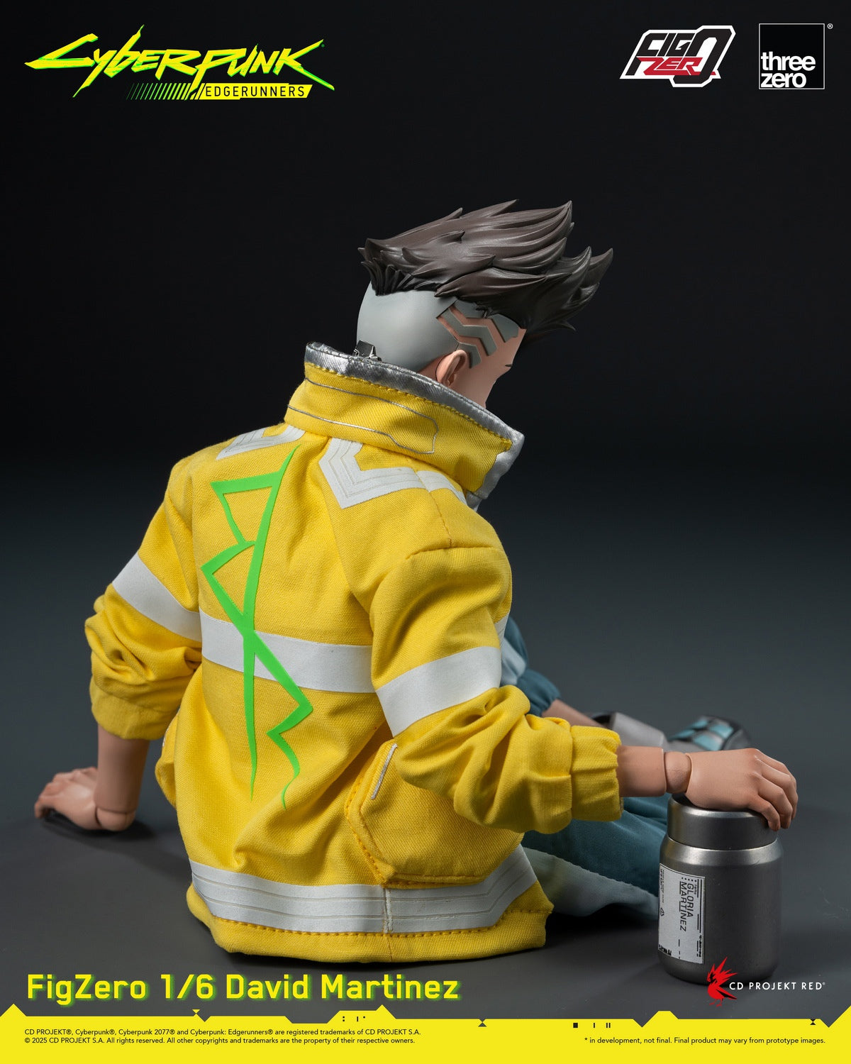 Threezero 3Z05990W0 1/6 Cyberpunk Edgerunners FigZero David Martinez Actionfigur
