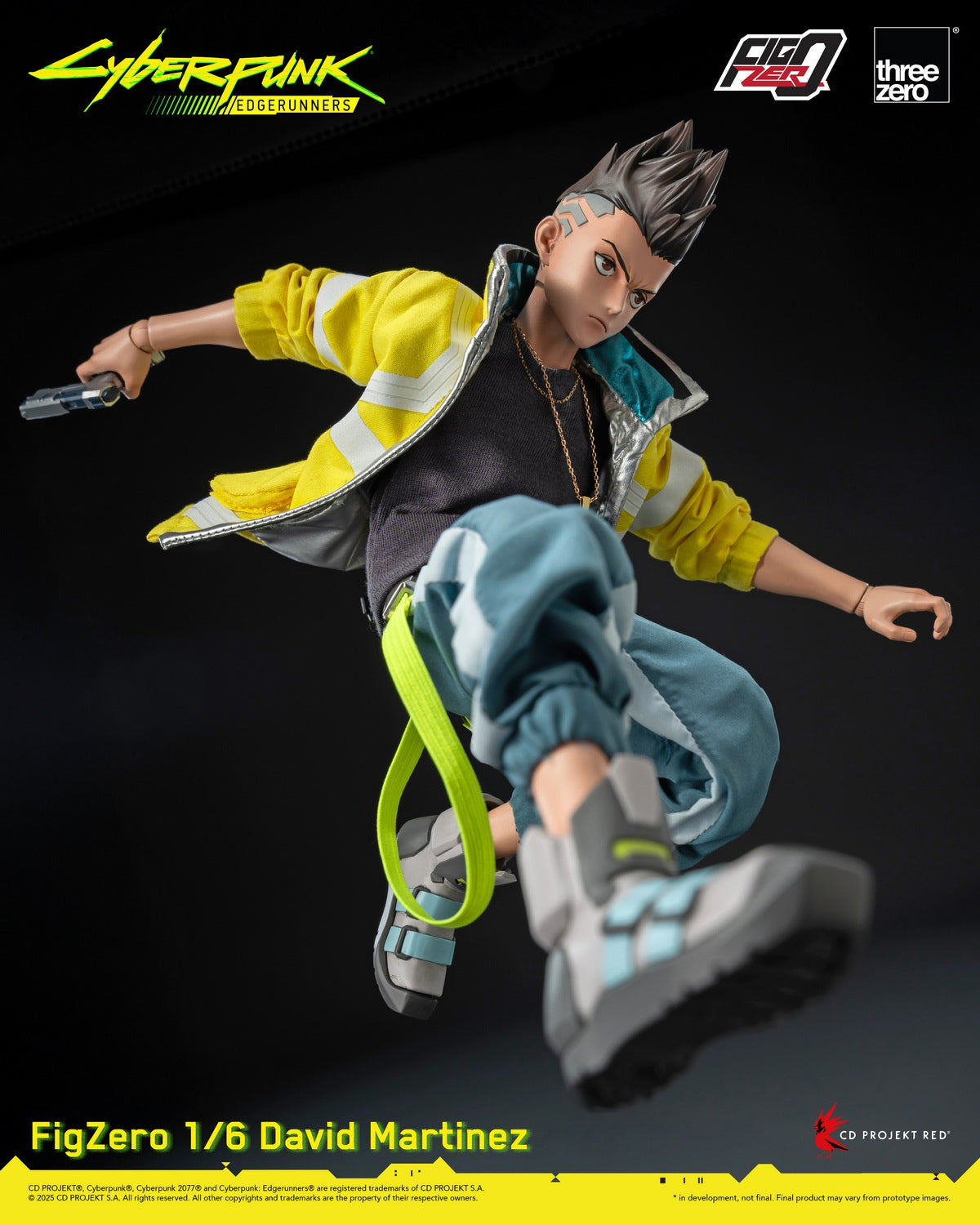 Threezero 3Z05990W0 1/6 Cyberpunk Edgerunners FigZero David Martinez Actionfigur