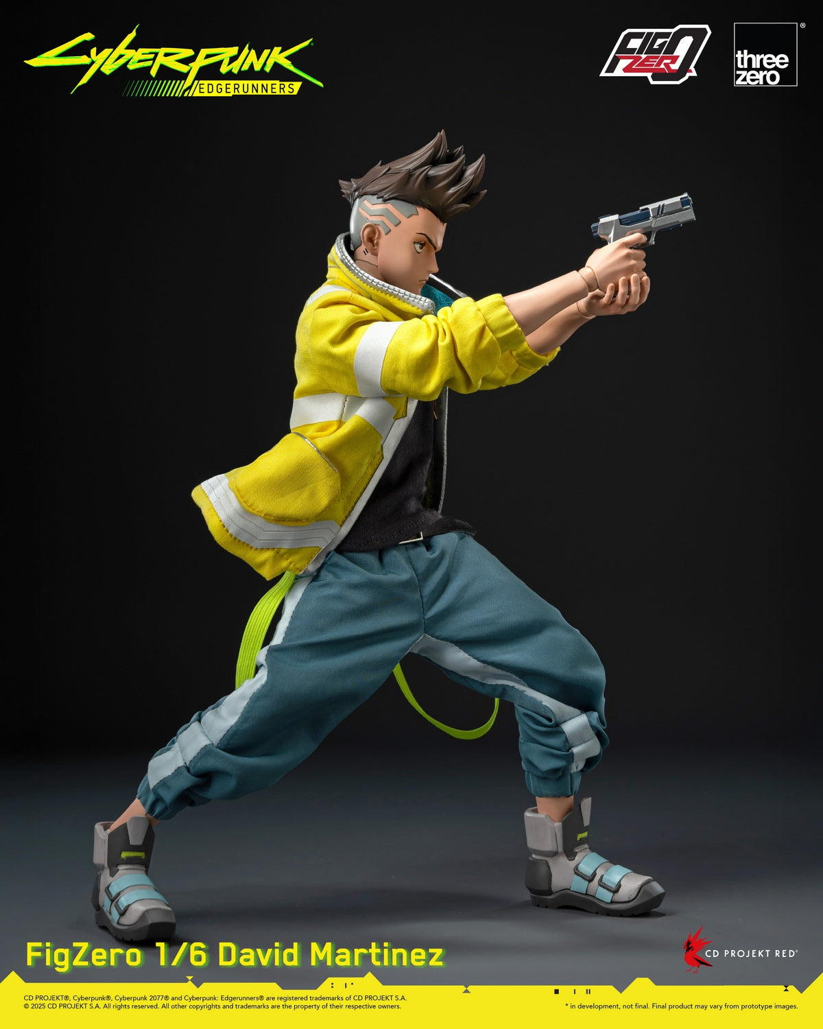 Threezero 3Z05990W0 1/6 Cyberpunk Edgerunners FigZero David Martinez Actionfigur