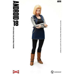 Presale MUST WORKSHOP AD018 1/6 Cyborg Blonde Female Warrior Dragon Ball Android 18