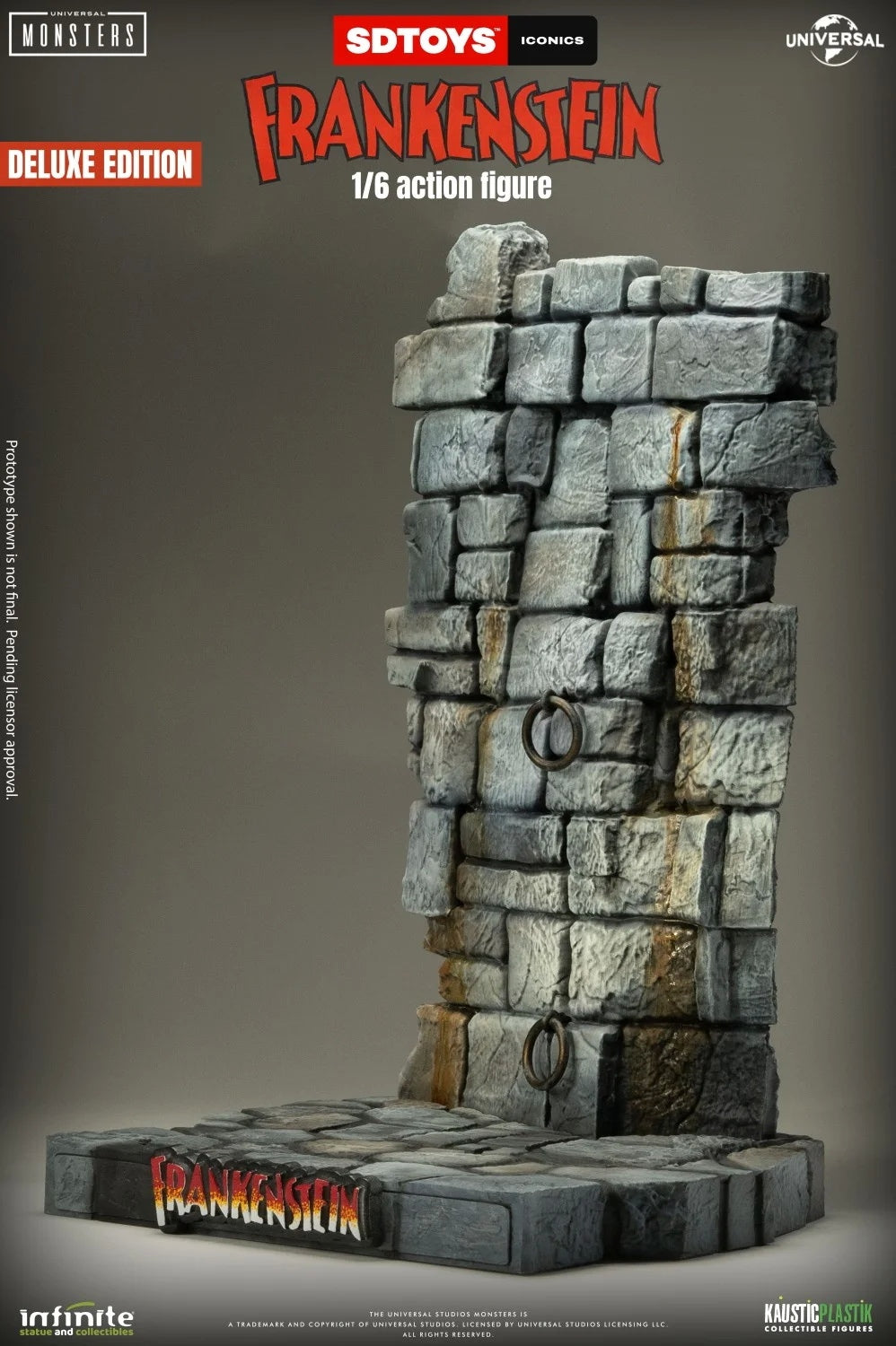In Stock Infinite Statue 1/6 Frankenstein Male Action Figure Model Deluxe Ver.