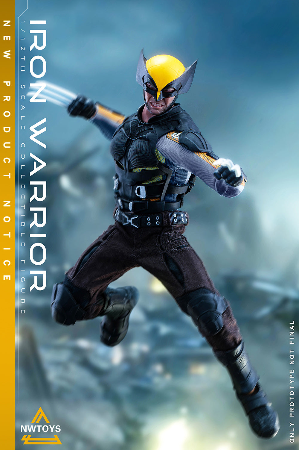 Nwtoys 1/12 Iron Warrior Logan Collectible Male Action Figure Model Toy