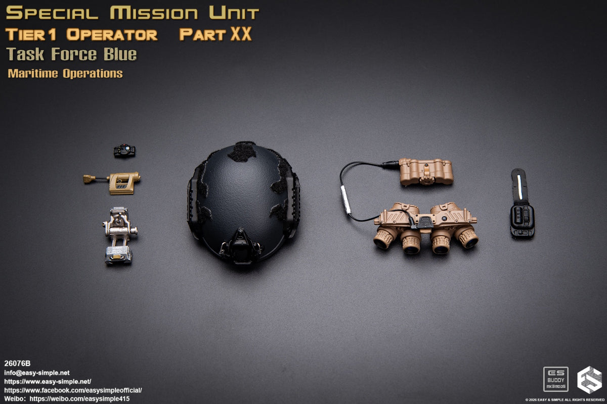 Presale Easy&Simple 26076B 1/6 Special Mission Unit Tier1 Operator Action Figure