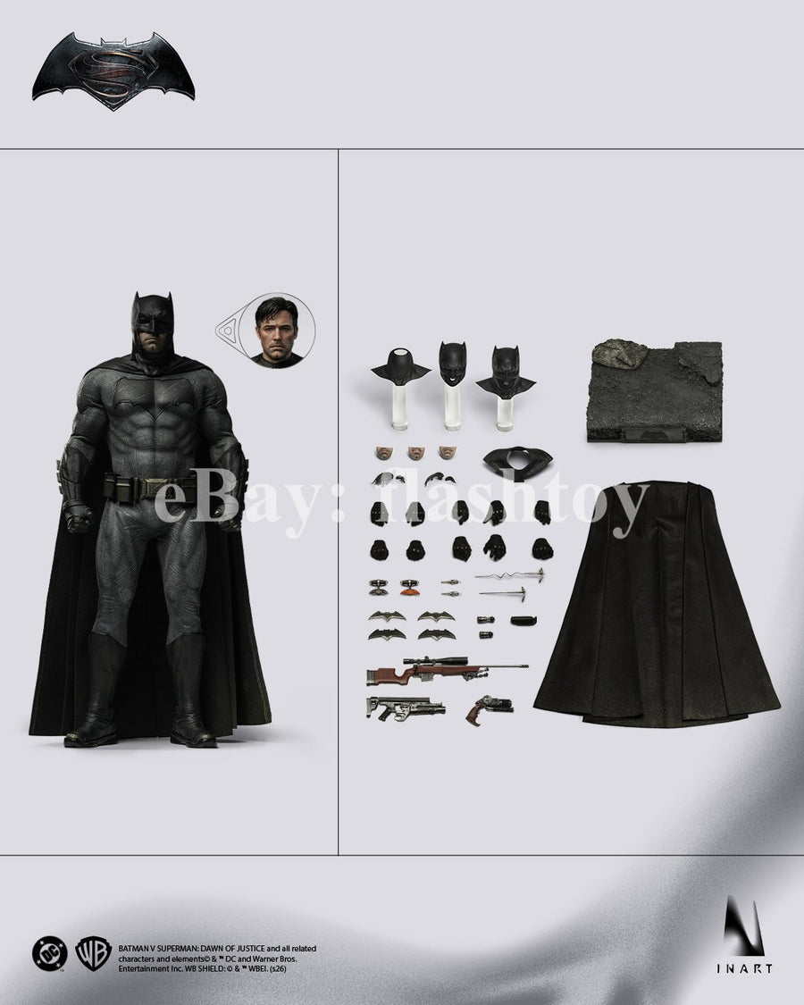 Presale INART AgA034 1/6 Batman v Superman Ben Affleck Light Armor Action Figure