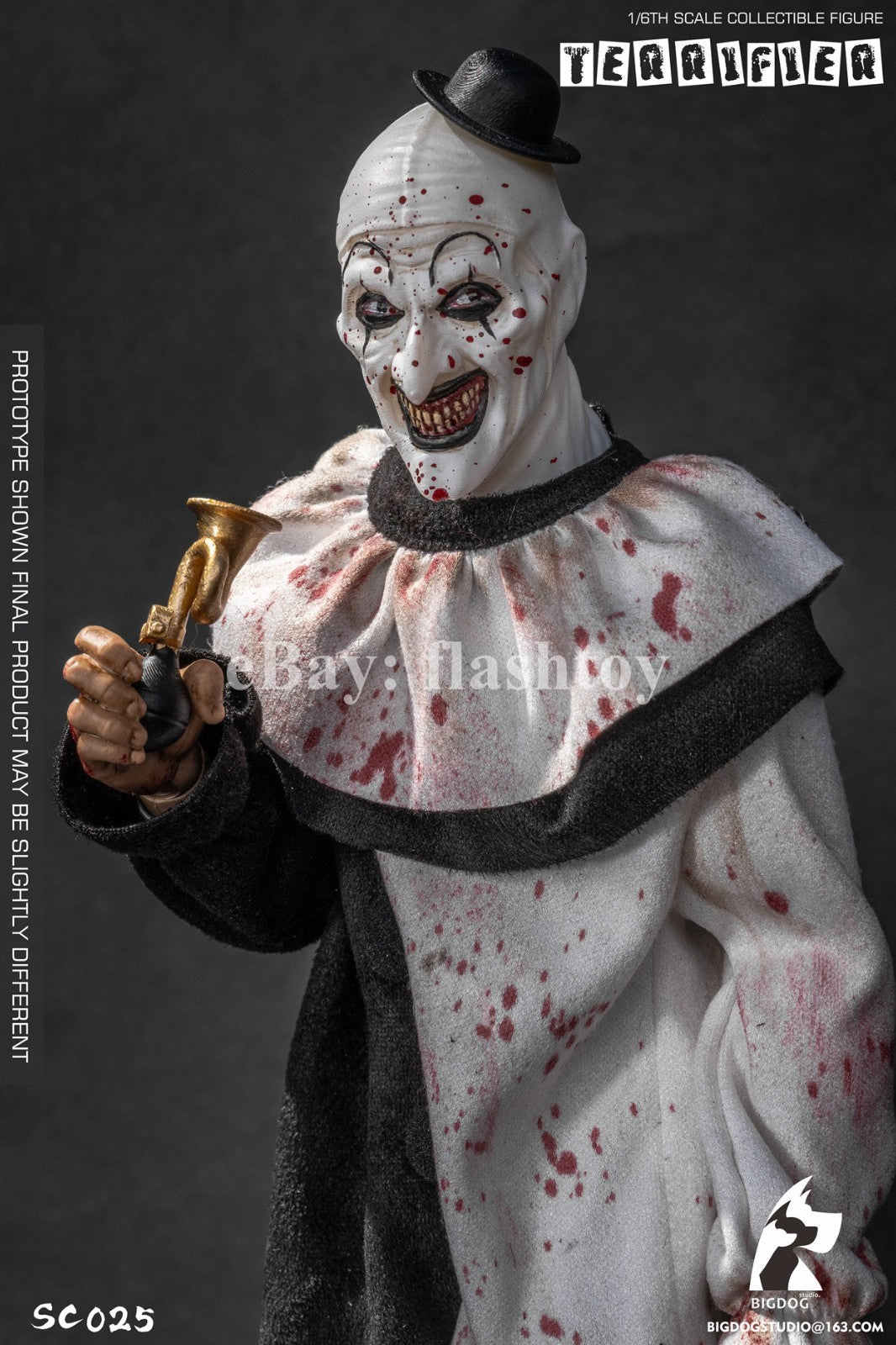 BIGDOG STUDIO SC025 1/6 The Terrorist Clown 12" Action Figure Model Toy
