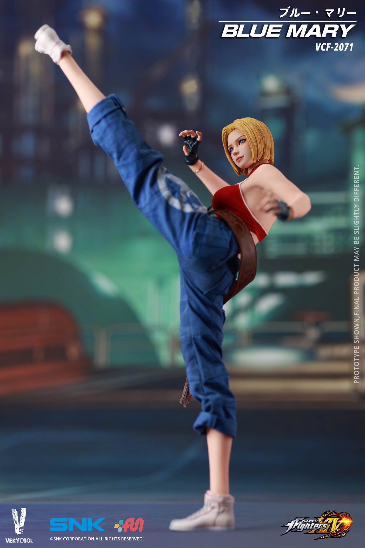 Presale VERYCOOL VCF-2071 1/6 The King of Fighters XIV Blue Marry Action Figure
