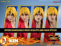 Iconiq Studio IQGS-04 1/6 Street Fighter Ken 12" Male Action Figure Model Toy