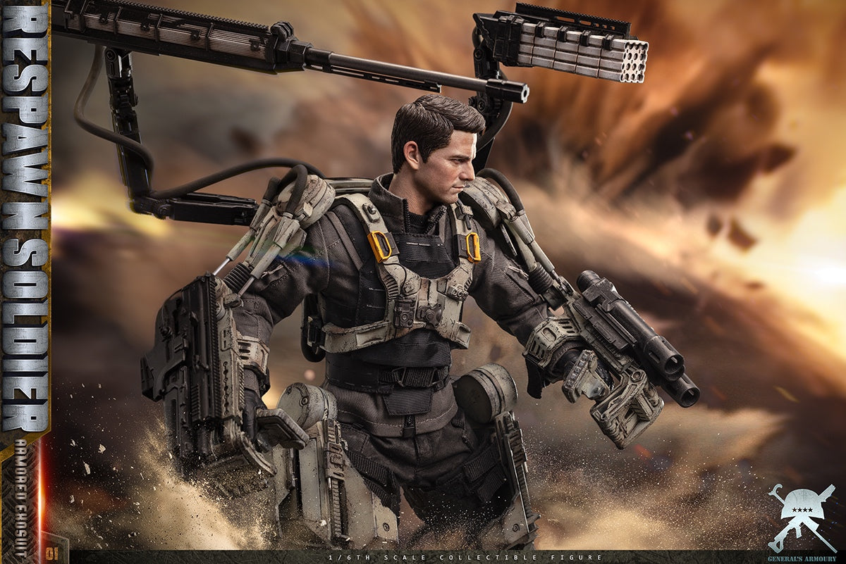Presale General's Armoury GA3001 1/6 Edge of Tomorrow William Action Figure Toy