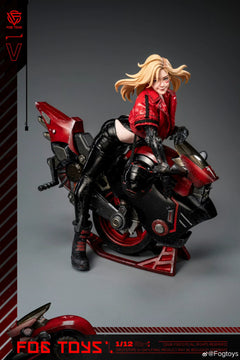 Presale FOGTOYS EA-03 1/12 Motorcycle Rider V Collectible Action Figure Model