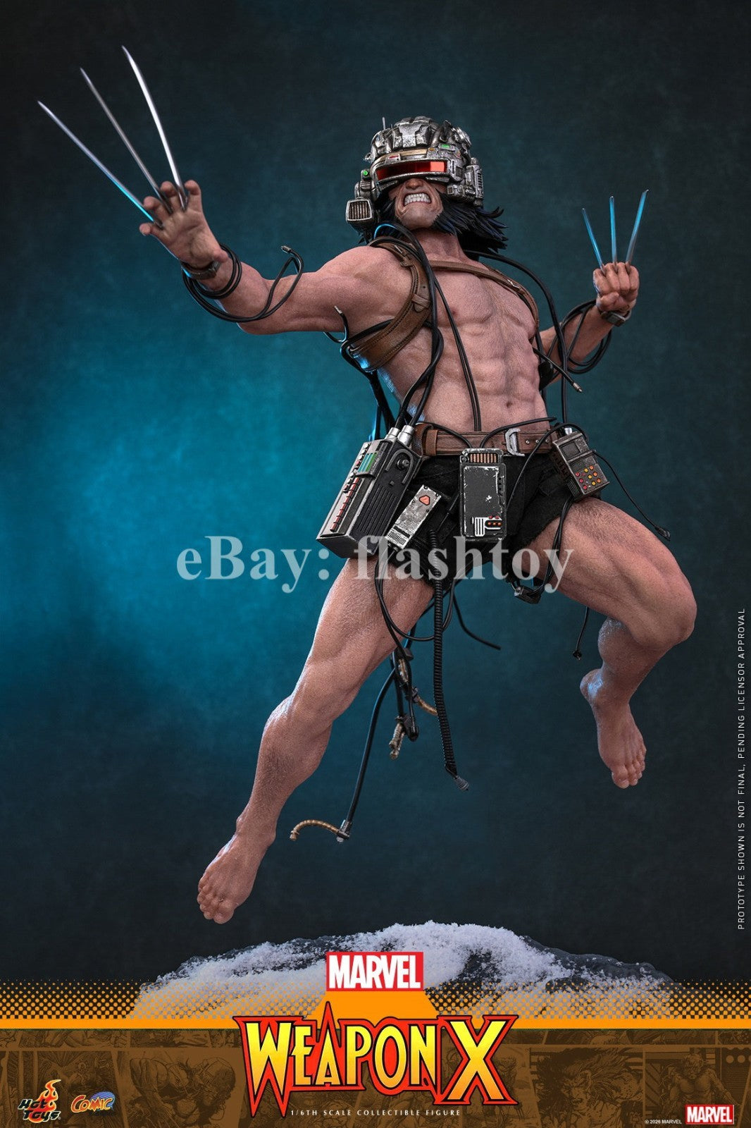 Presale Hot Toys CMS034 1/6 Marvel Comics Weapon X Logan Action Figure Model